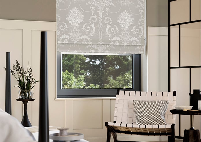 Laura Ashley Josette, Steel - Roman Blind - Image 5